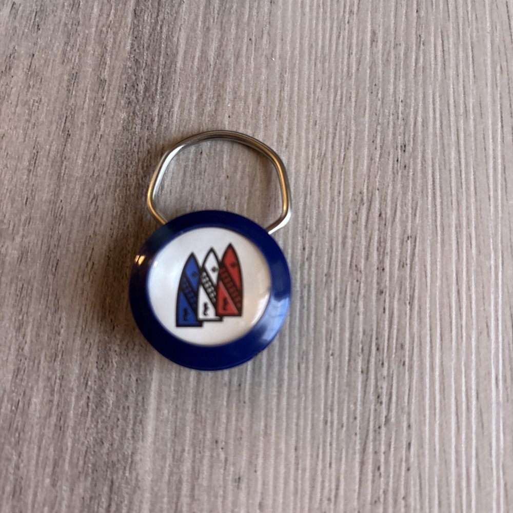 Vintage 1960-70s Arizona Liberty Buick Opel Motor Car Dealer Keychain US Made